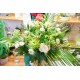 Simple Whites, Creams & Greens Sustainable flower delivery